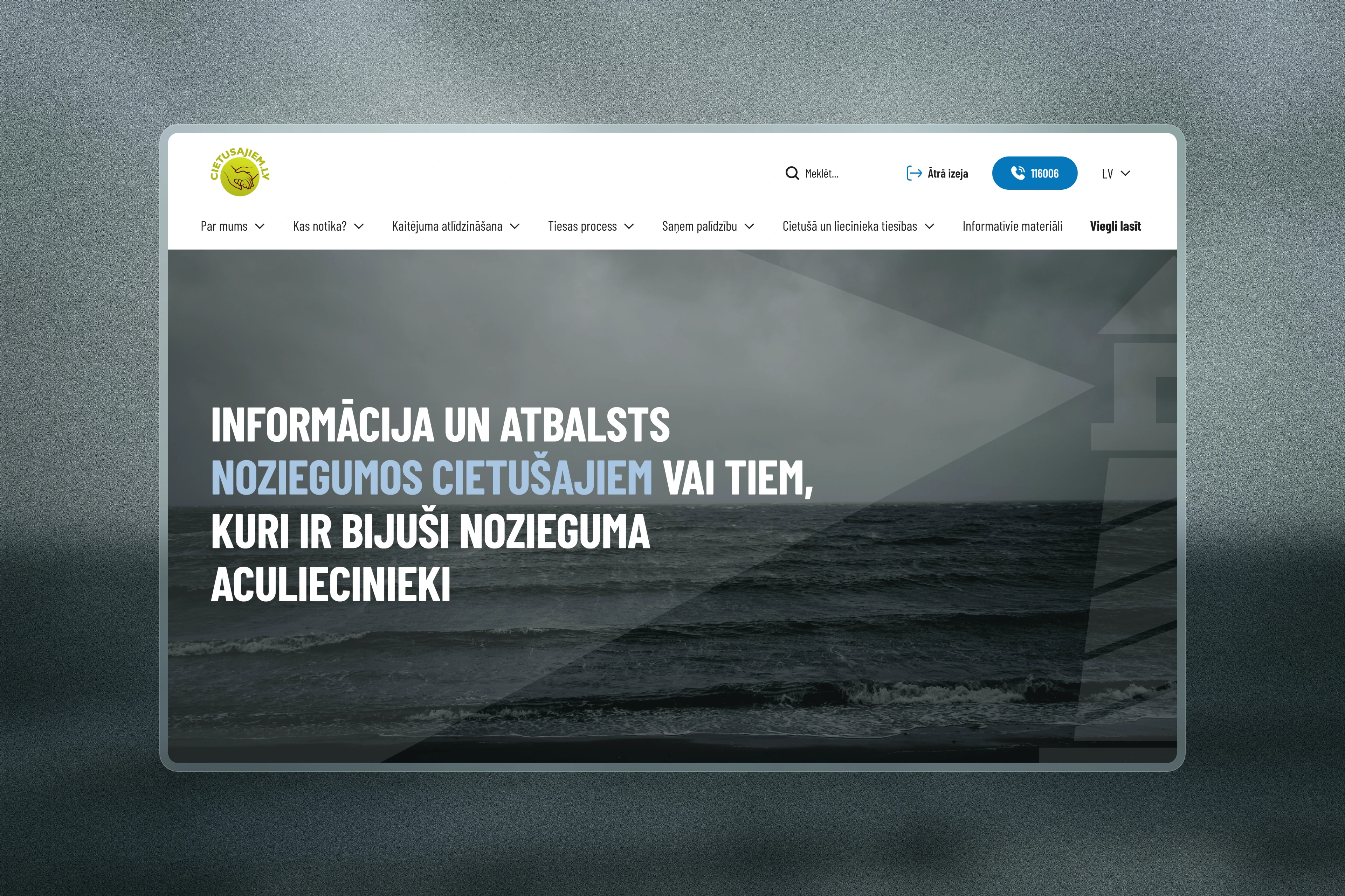 Cietusajiem.lv mājaslapas izstrāde